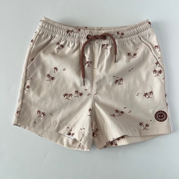 Rylee + Cru palm tree swim shorts - Picture 8 of 8